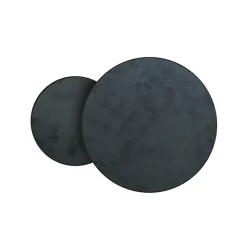 Set de 2 tables tables gigognes Nesting - Charcoal - Ø 92 cm