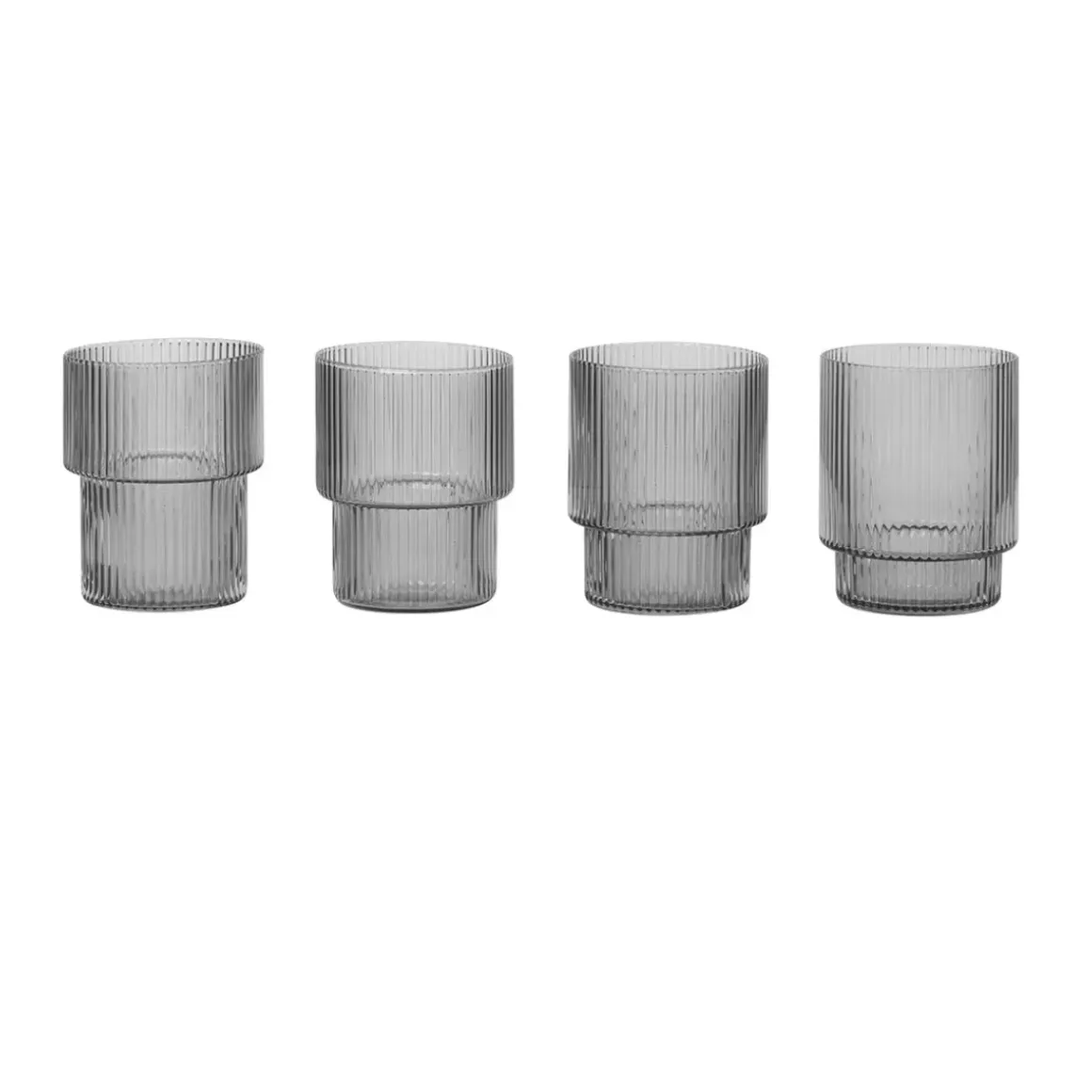 Set de 4 verres Ripple
