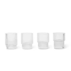 Set de 4 verres Ripple