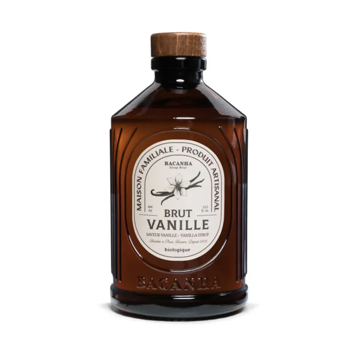Sirop Brut de Vanille Bio - 400ml