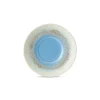 Soucoupe Azure 70's en Ceramique - Ø 11.5 cm