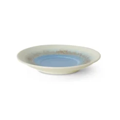 Soucoupe Azure 70's en Ceramique - Ø 11.5 cm