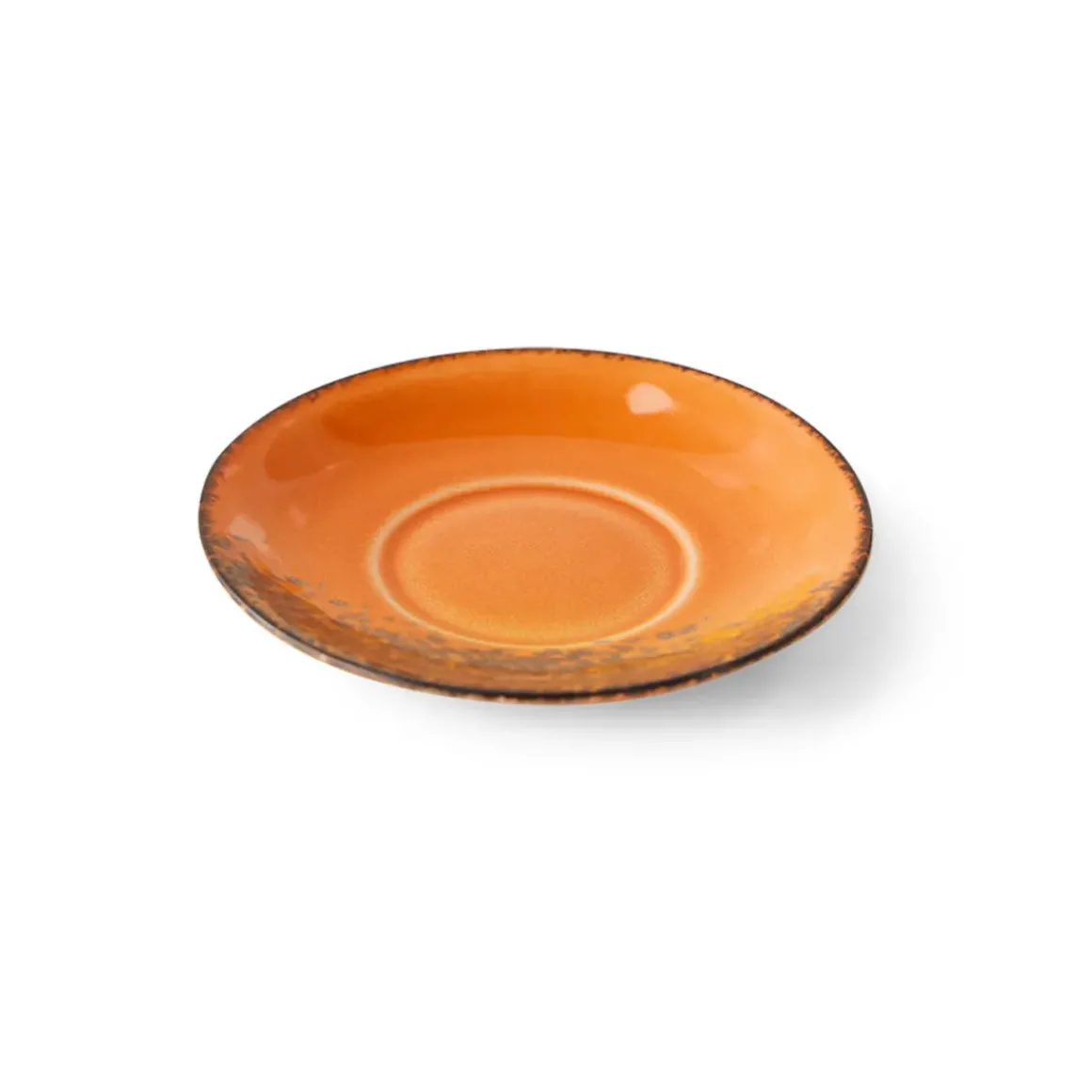 Soucoupe Light Roast 70's en Ceramique - 11.5 x 1.8 cm