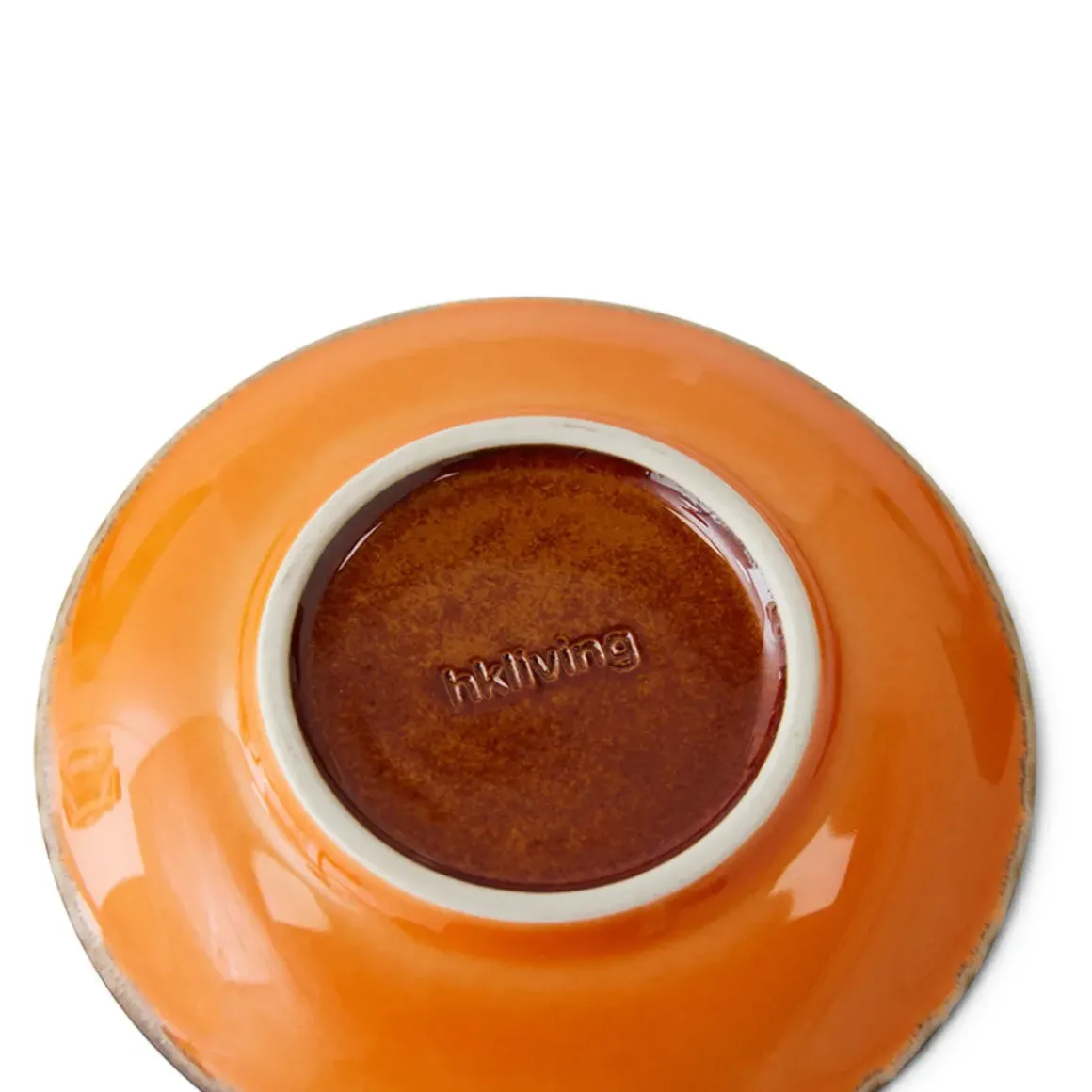 Soucoupe Light Roast 70's en Ceramique - 11.5 x 1.8 cm