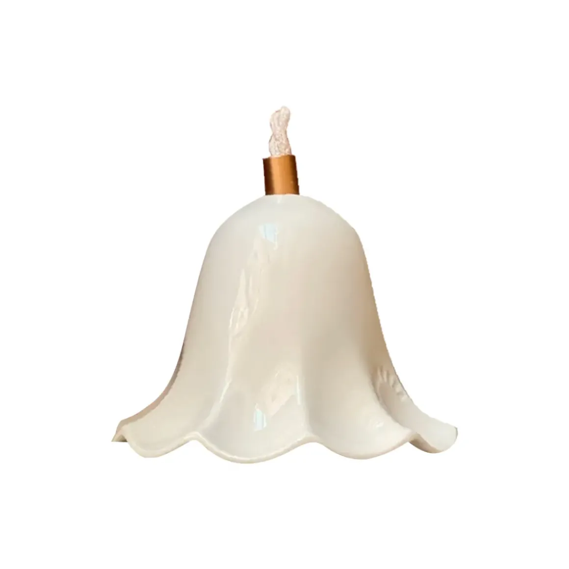 Suspension Lili en porcelaine émaillée - Ø 13 cm