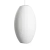 Suspension Nelson Cigar Bubble - M 53 x ? 33 cm - Off White