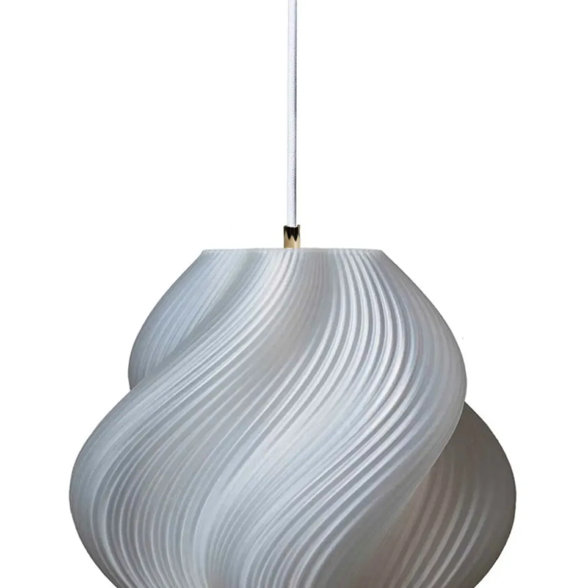 Suspension Soft Serve Pendant Brass