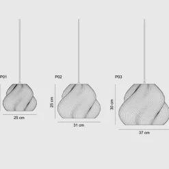 Suspension Soft Serve Pendant Brass