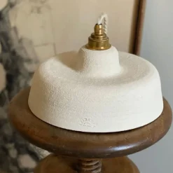 Suspension Ursule en Grès Chamotté - Ivoire