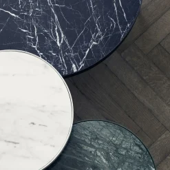 Table basse en marbre - Noir