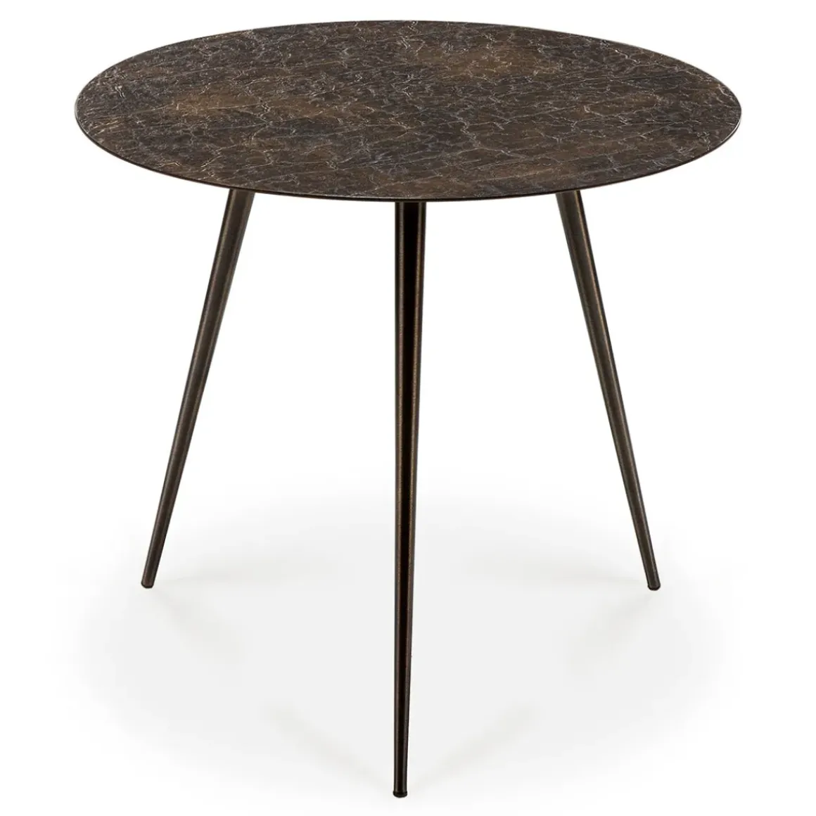 Table basse Luna - Lava - Whisky - Ø 50 x h 45 cm