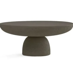 Table basse Olo - Ø 70 x h 33 cm - Anthracite