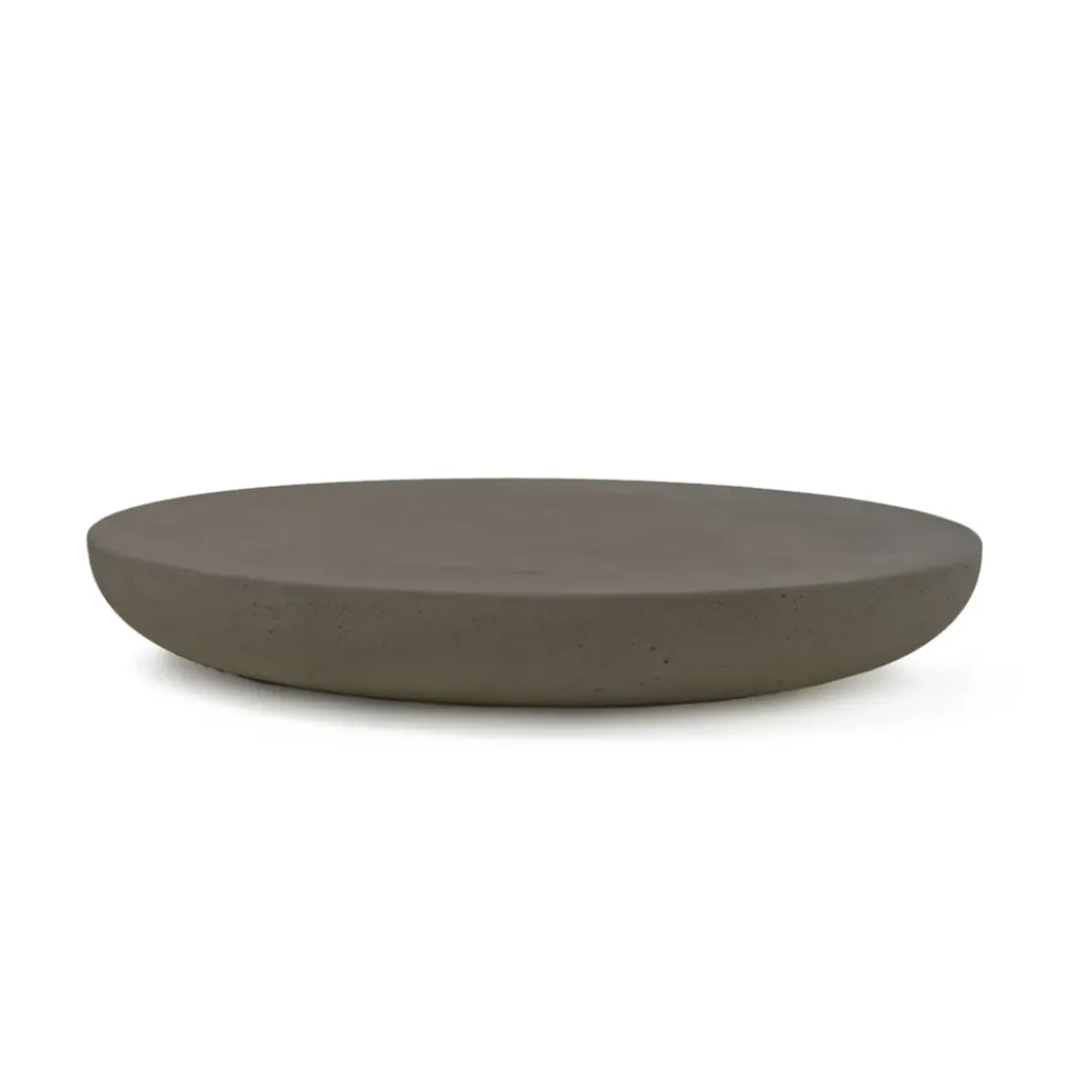 Table basse Olo - Ø 100 x h 15 cm - Anthracite