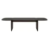 Table basse Polished Imperfect en acajou - Marron