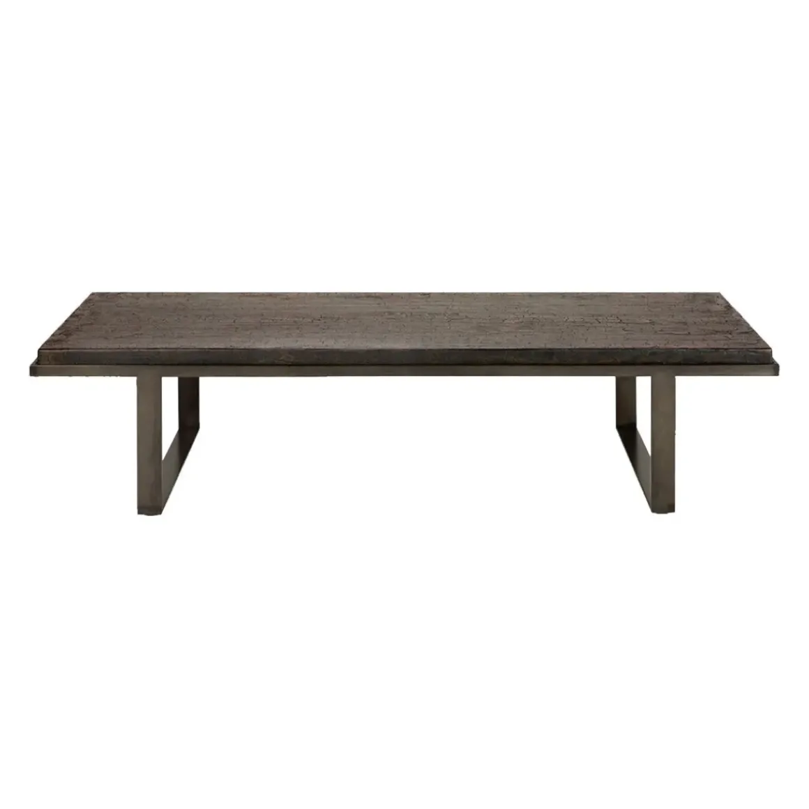 Table basse Stability terre d'ombre - Marron