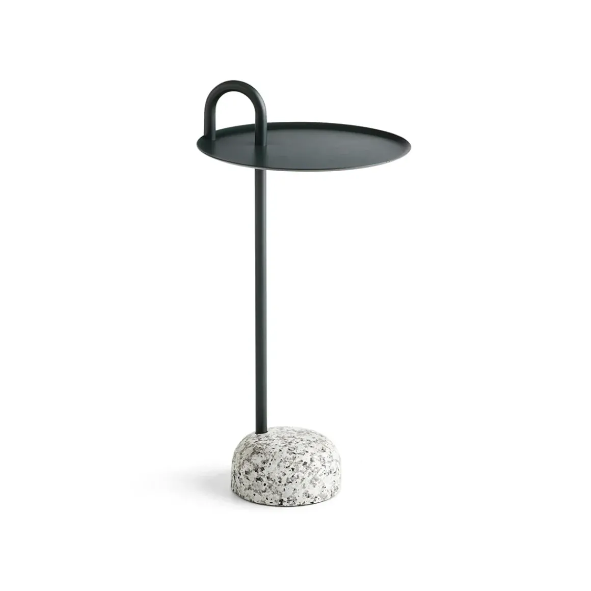 Table d'appoint Bowler - Ø 36 x h 70,5 cm - Vert sapin