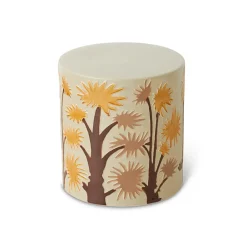 Table d'appoint Coastal en faïence - Ø 40 cm