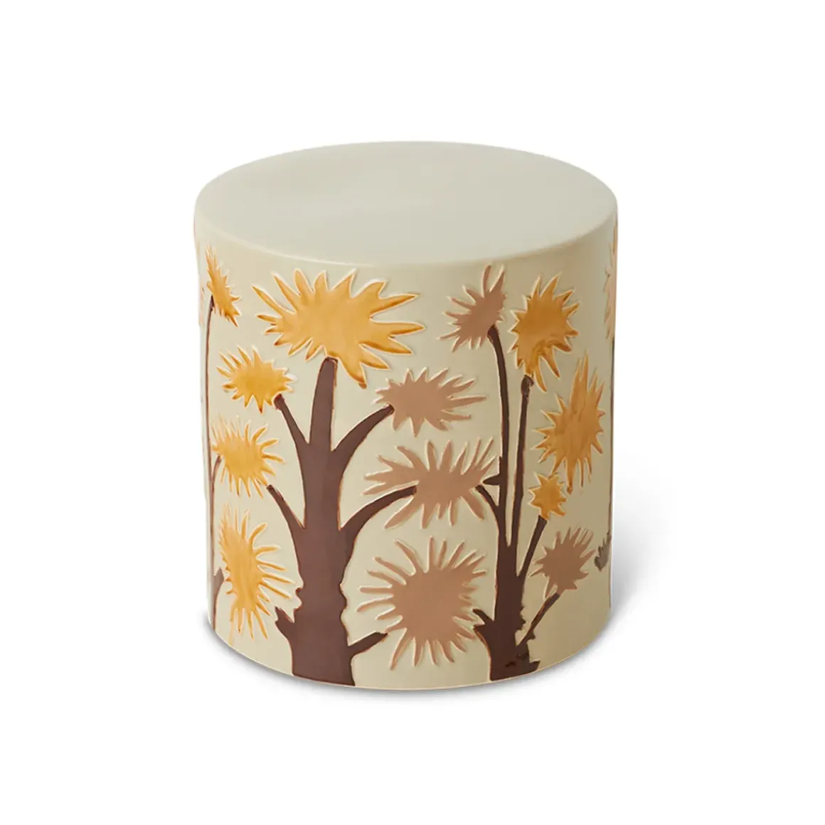 Table d'appoint Coastal en faïence - Ø 40 cm