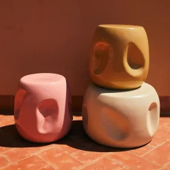 Table d'appoint Currents - Ø 50 cm - Shell