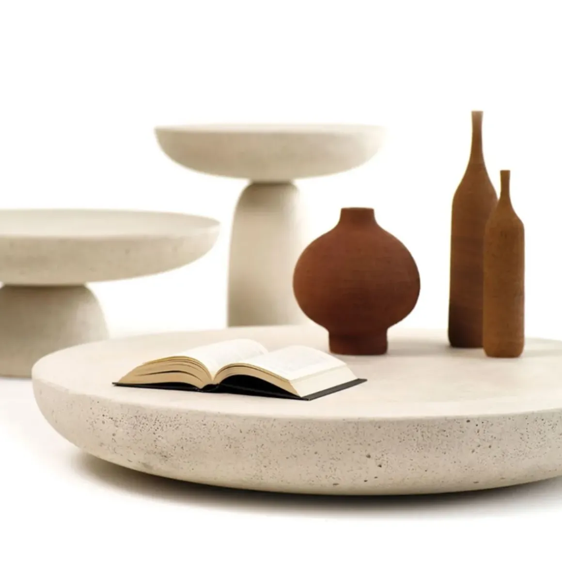 Table d'appoint Olo - Ø 50 x h 47 cm - Anthracite