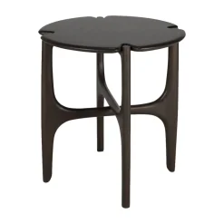 Table d'appoint Polished Imperfect en acajou - Marron