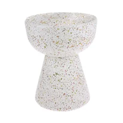 Table d'appoint Terrazzo - Blanc