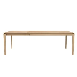 Table à rallonge Bok en chêne - L 160/240 cm