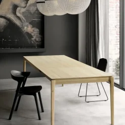 Table à rallonge Bok en chêne - L 160/240 cm