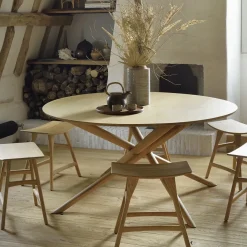 Tabouret Osso en chêne