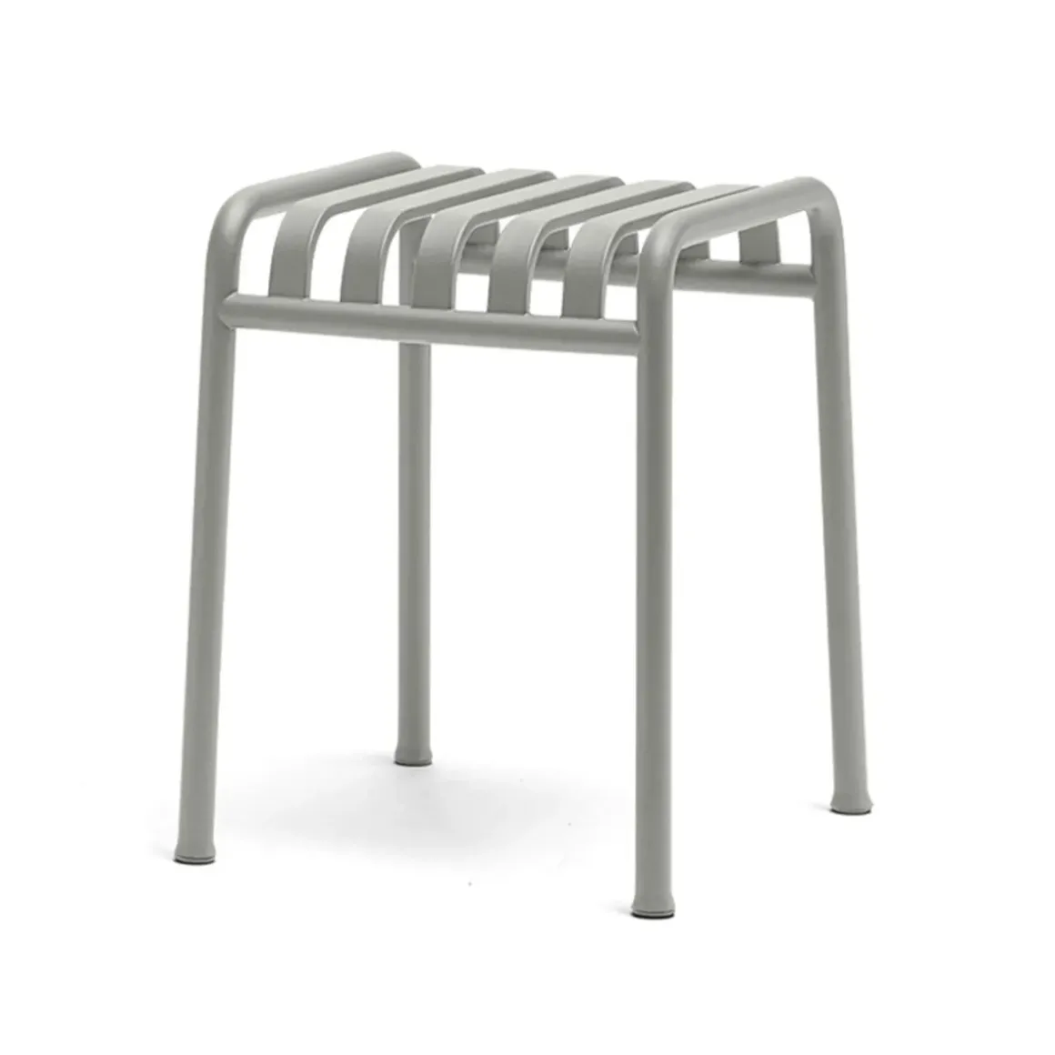 Tabouret Palissade en acier poudré - Gris ciel