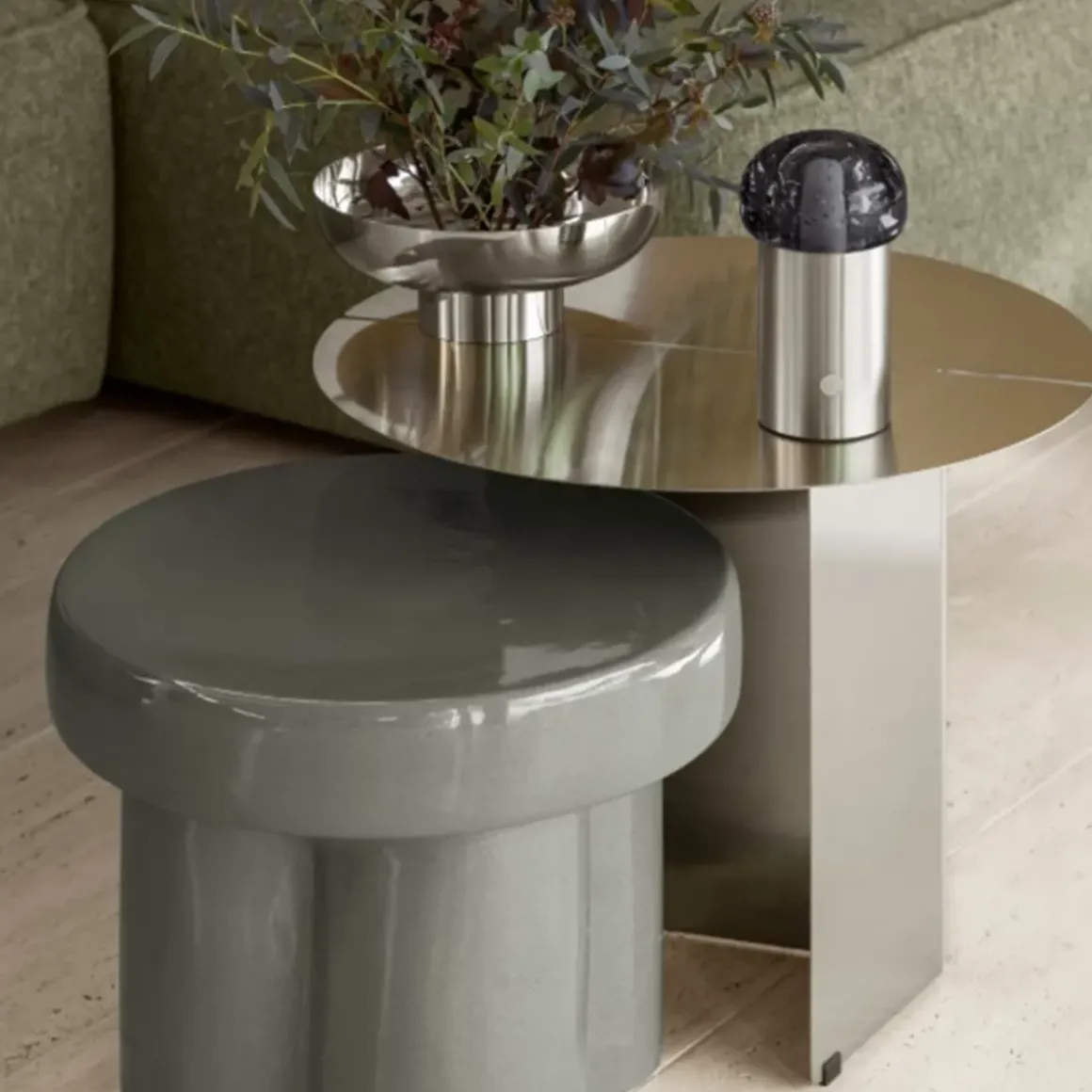 Tabouret / Table d'appoint Toru - Forme Basse