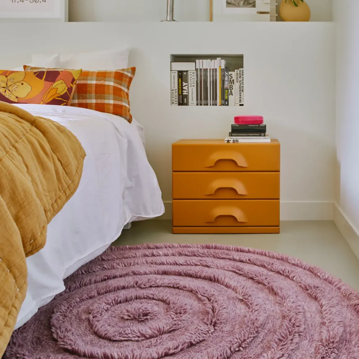 Tapis rond en laine - 150 cm