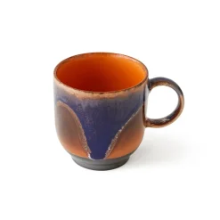 Tasse à Café en Céramique 70'S Arabica - 10.8 x 7.5 x 8 cm