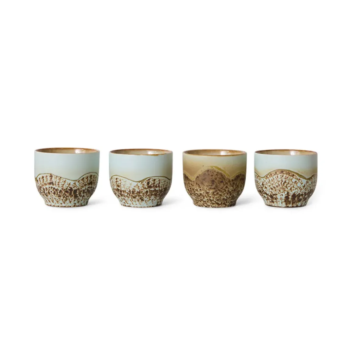 Tasse à Cafe Shell 70's - 8 x 7 cm