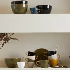 Tasse à espresso Good Morning en céramique Ø 6,3 cm - Gris