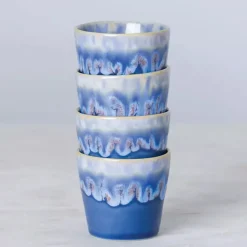 Tasse Espresso Grespresso en grès céramique - Denim