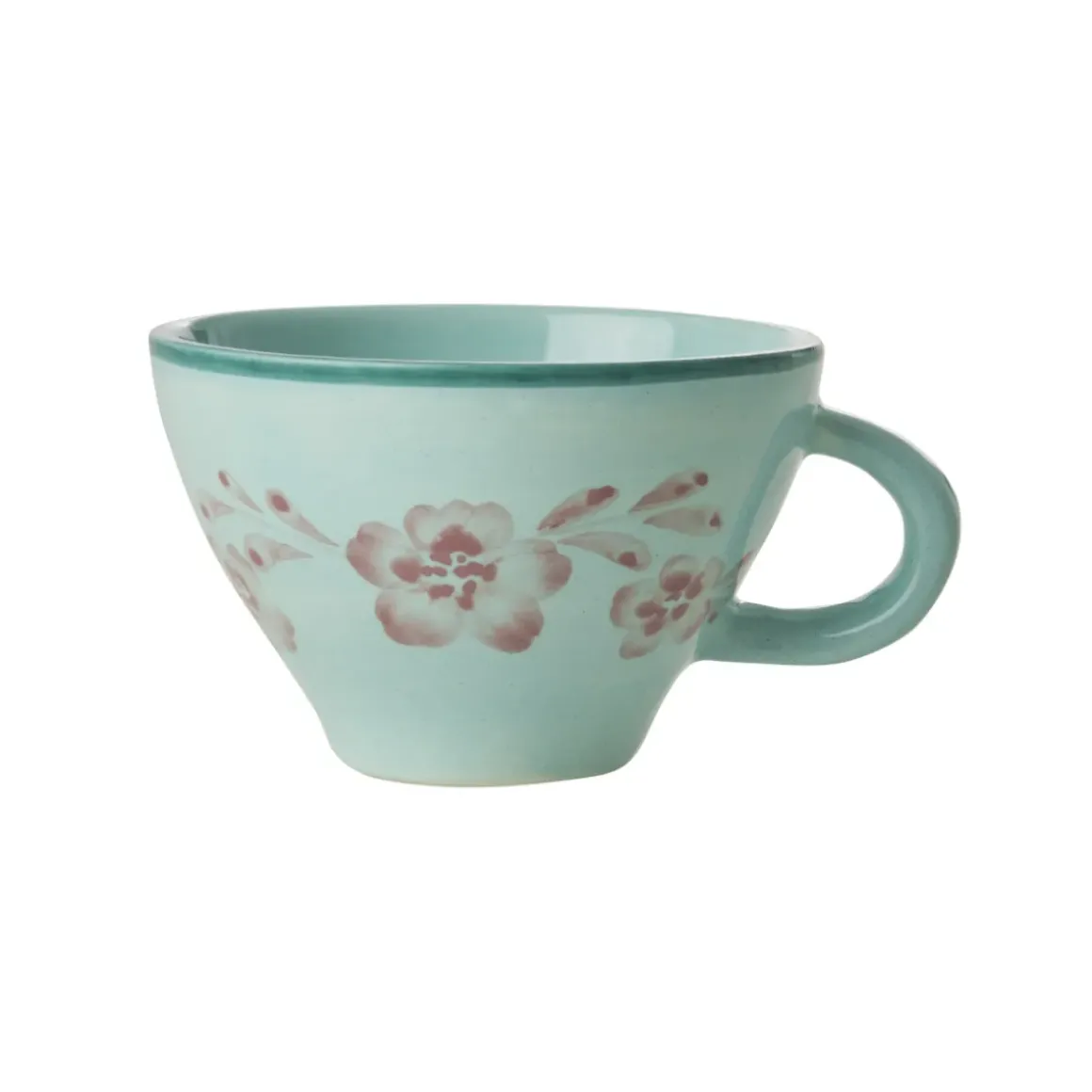 Tasse Fleurs Rose en céramique