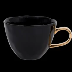 Tasse Good Morning en porcelaine - Noir