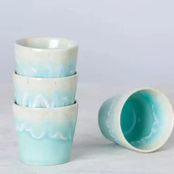 Tasse Grespresso en grès céramique - Aqua