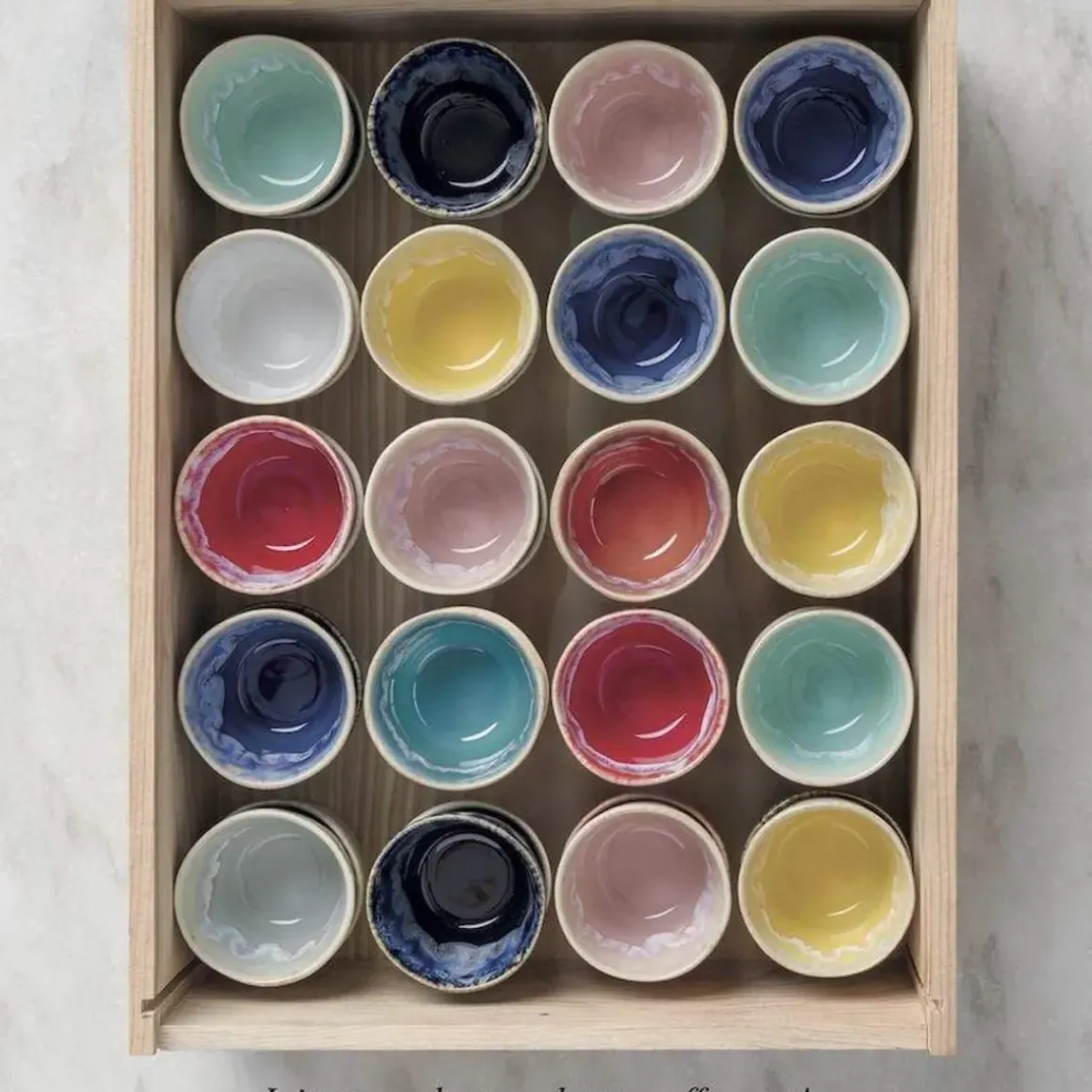 Tasse Grespresso en grès céramique - Blanc