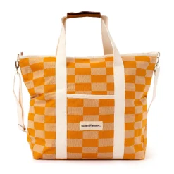 Tote bag Glacière - Vintage Doré Checker