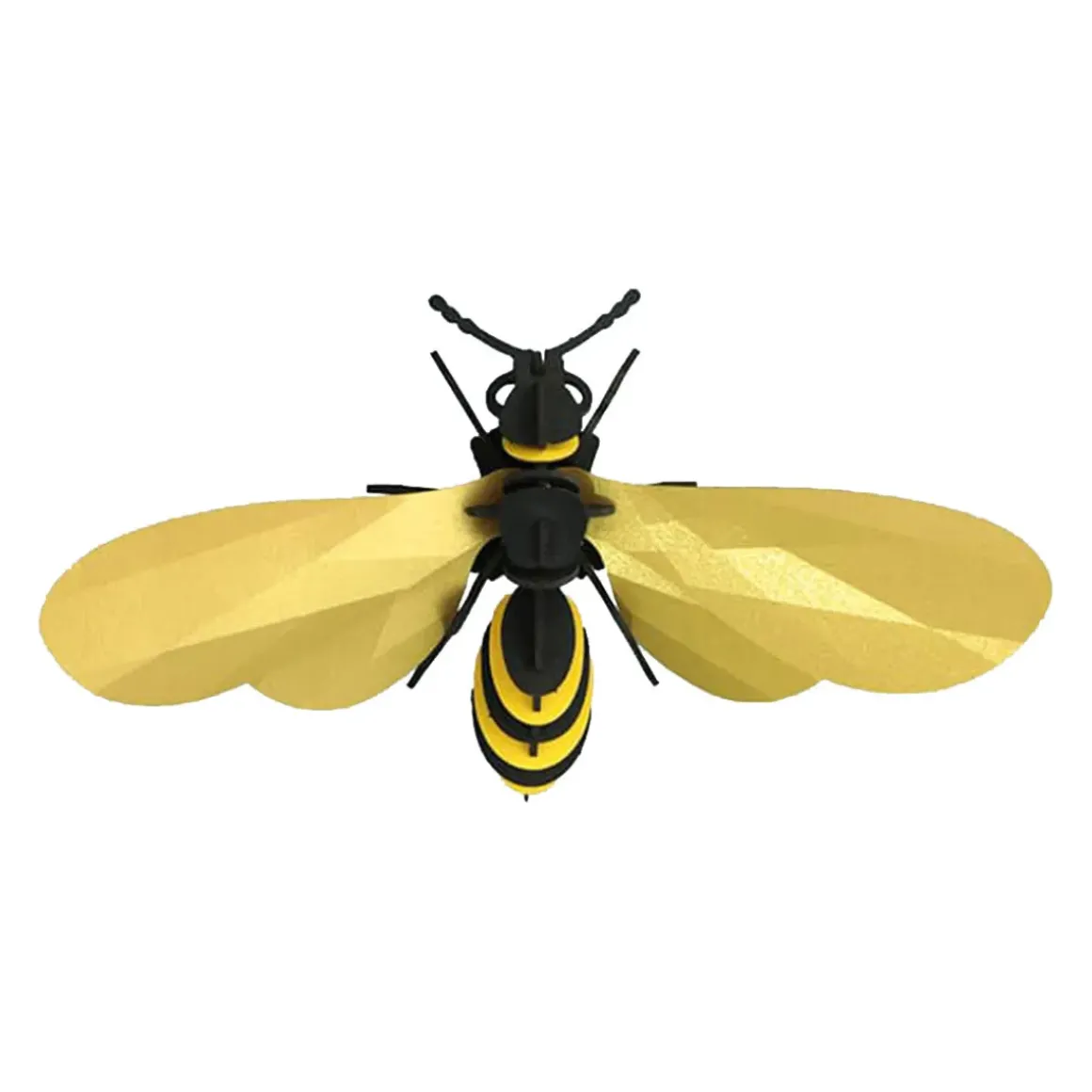 Trophée Origami Guêpe - Ailes dorées