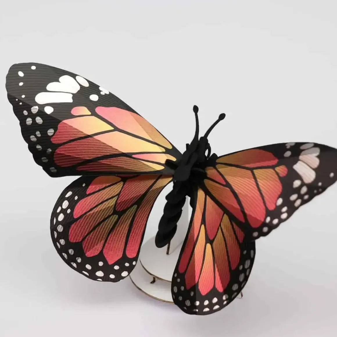 Trophée Origami Papillon Monarque