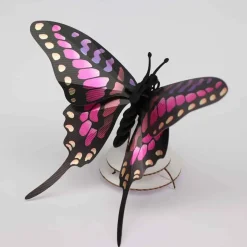 Trophée Origami Papillon Épée Rose