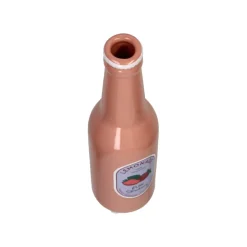 Vase Bouteille en faïence - Ø 6,5 x 24 cm