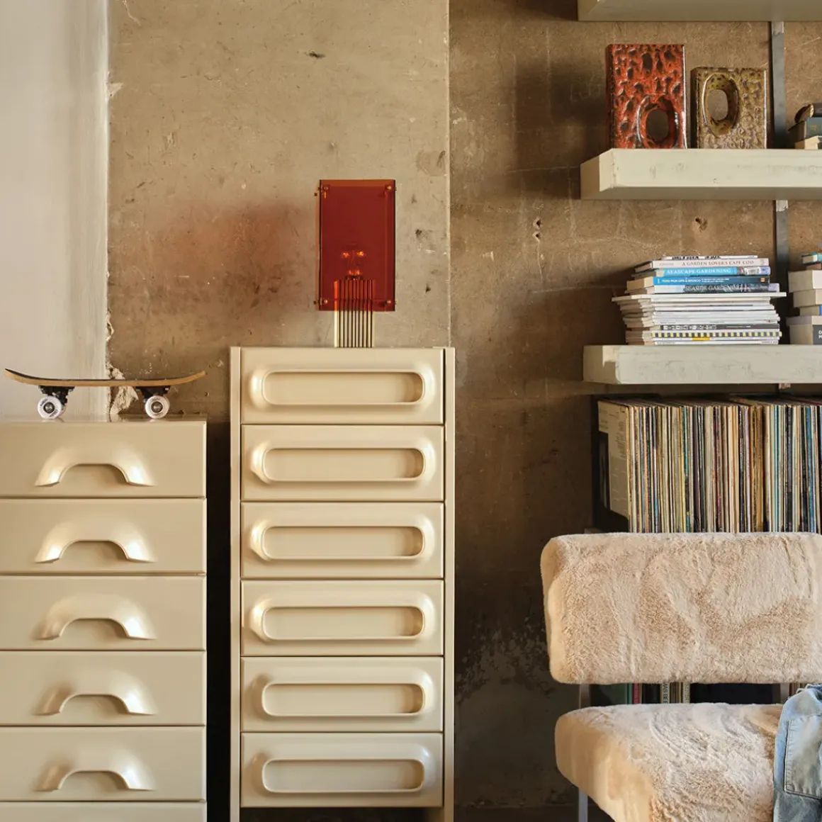 Vase Retro Olive
