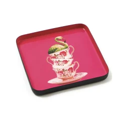 Vide-poche carré Flamingtea - 15 × 15 cm