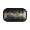 Vide poche en verre Black Organic