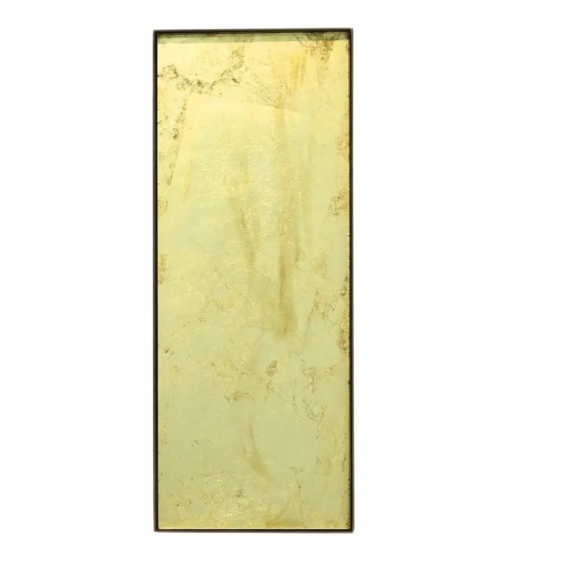 Vide-Poche en verre et feuille d'or - Gold leaf - 46 x 18 cm