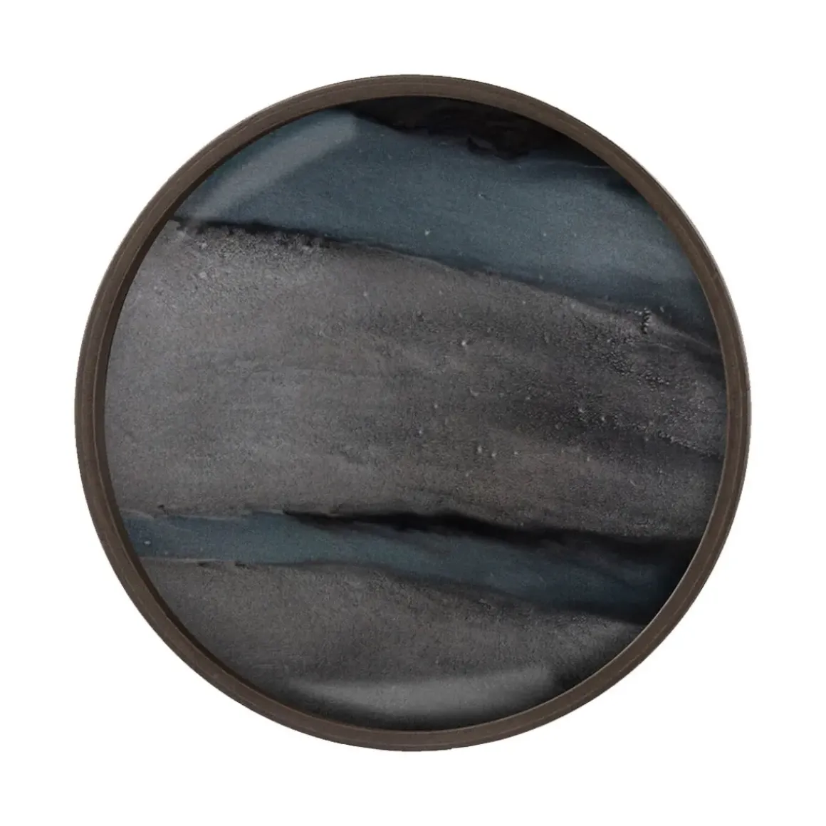 Vide poche en verre Graphic Organic Ø 30 cm